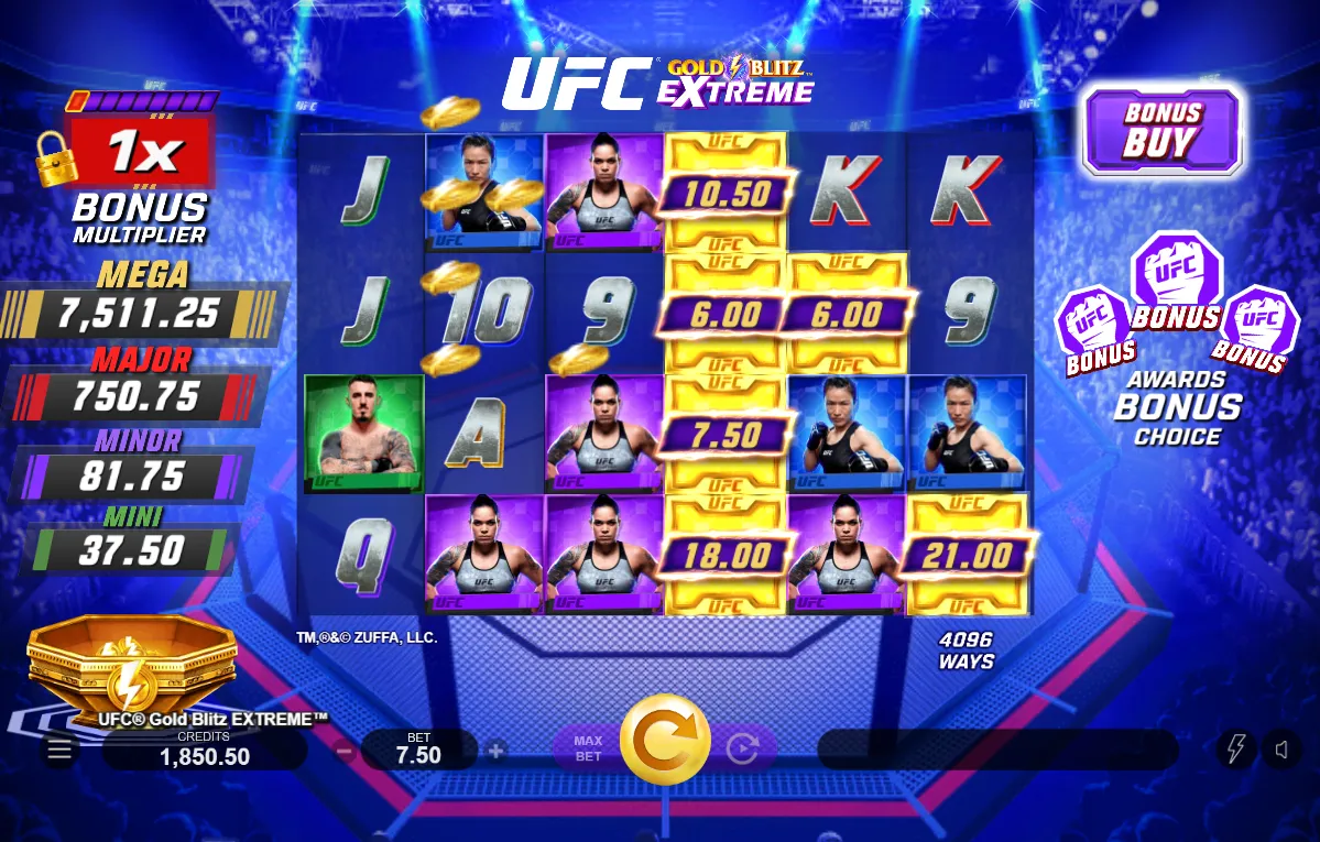 UFC Gold Blitz Extreme Slot